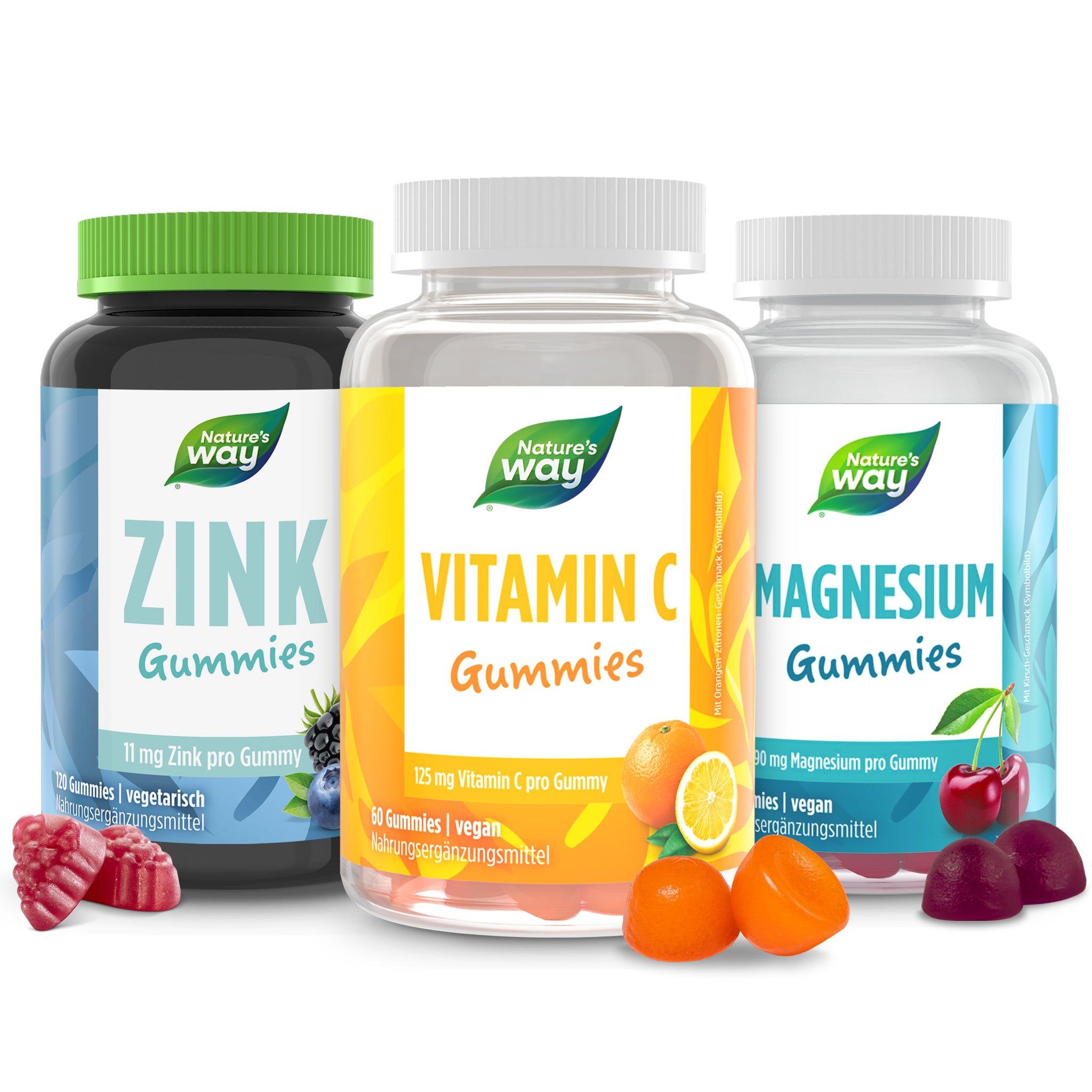 Zink Vitamin C und Magnesium Set Nature's Way