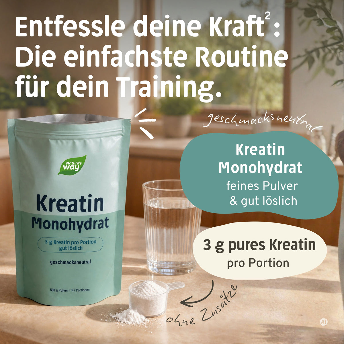 Kreatin Monohydrat Nature's Way