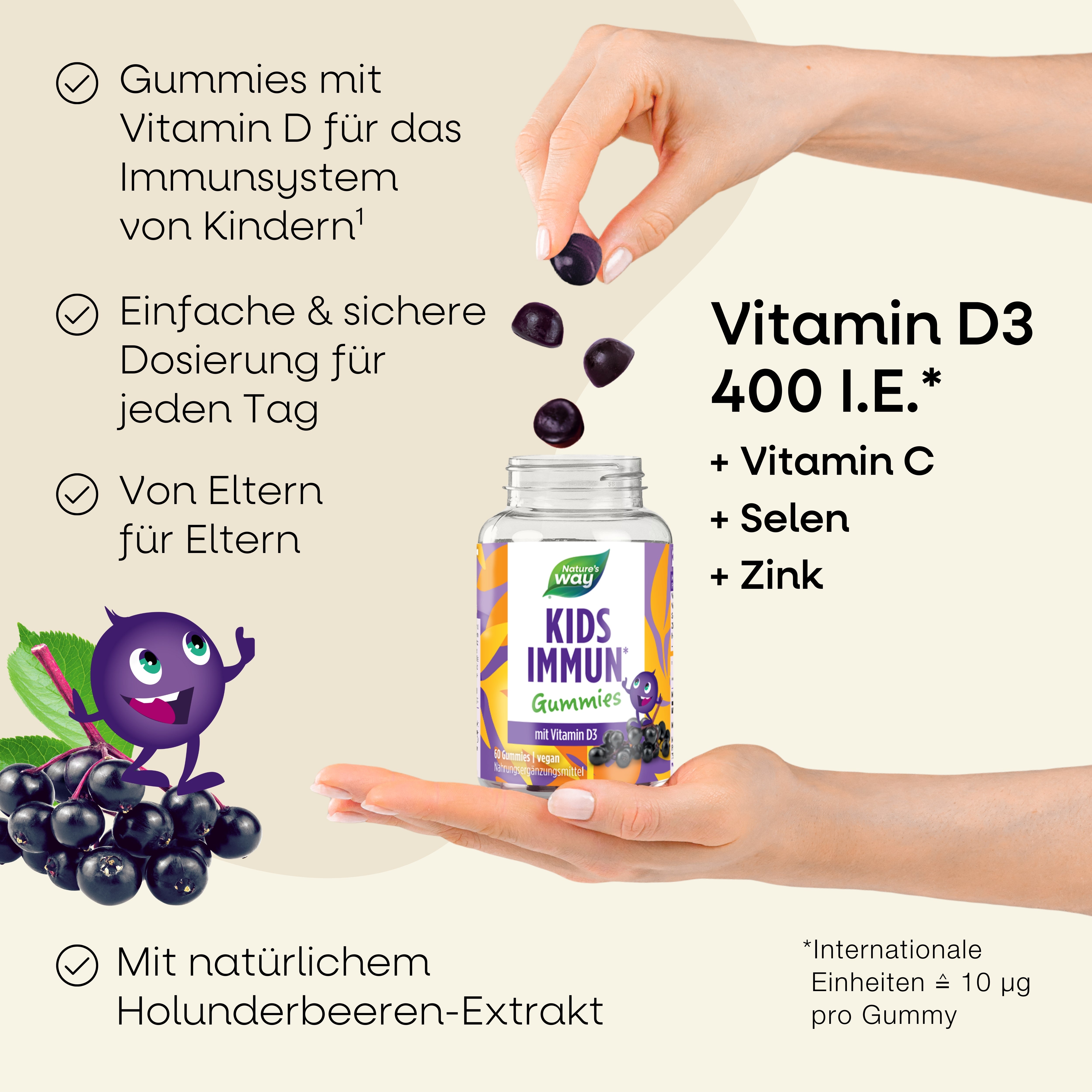 Vitamine für Kinder Immunsystem Nature's Way