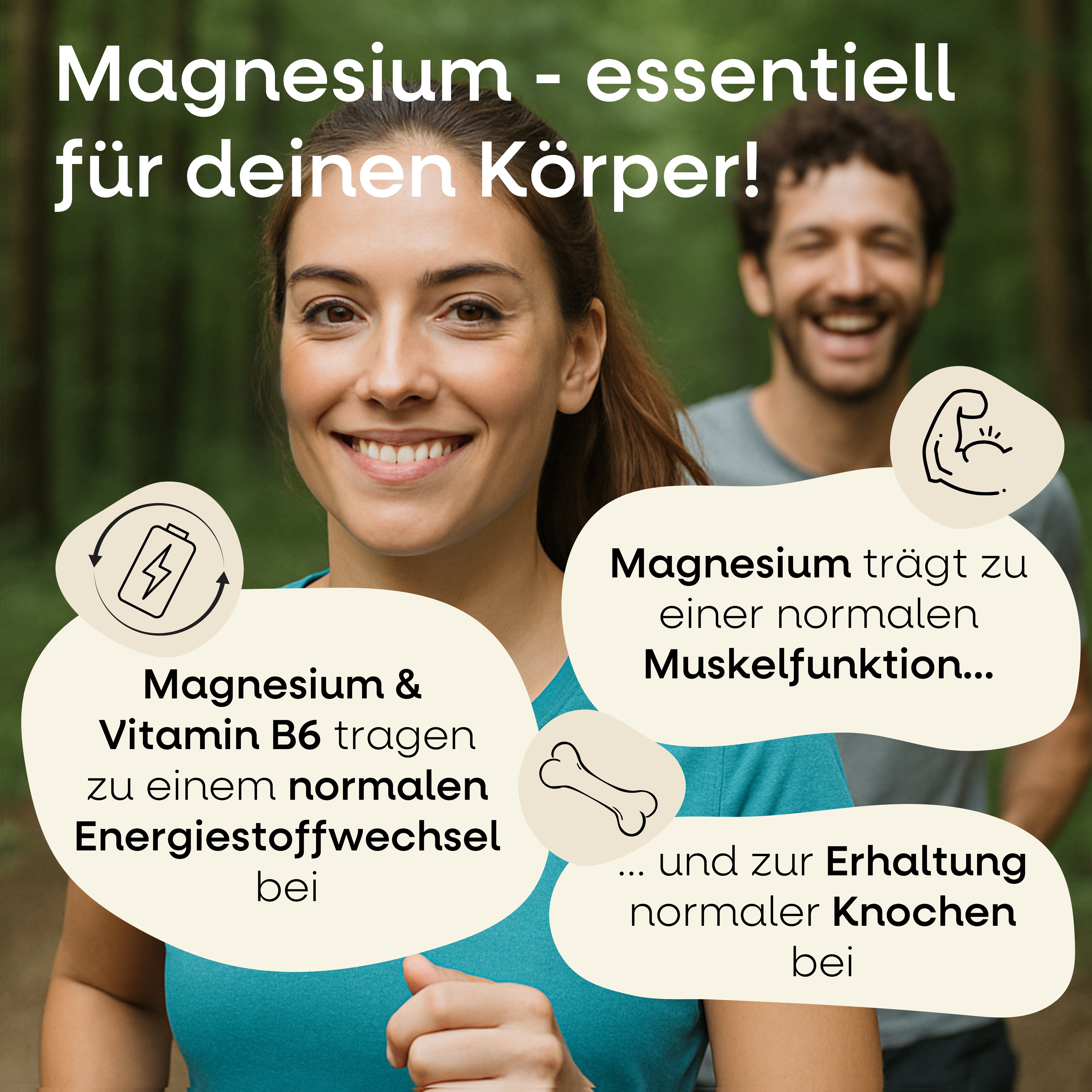 Magnesium Gummibärchen zuckerfrei Nature's Way