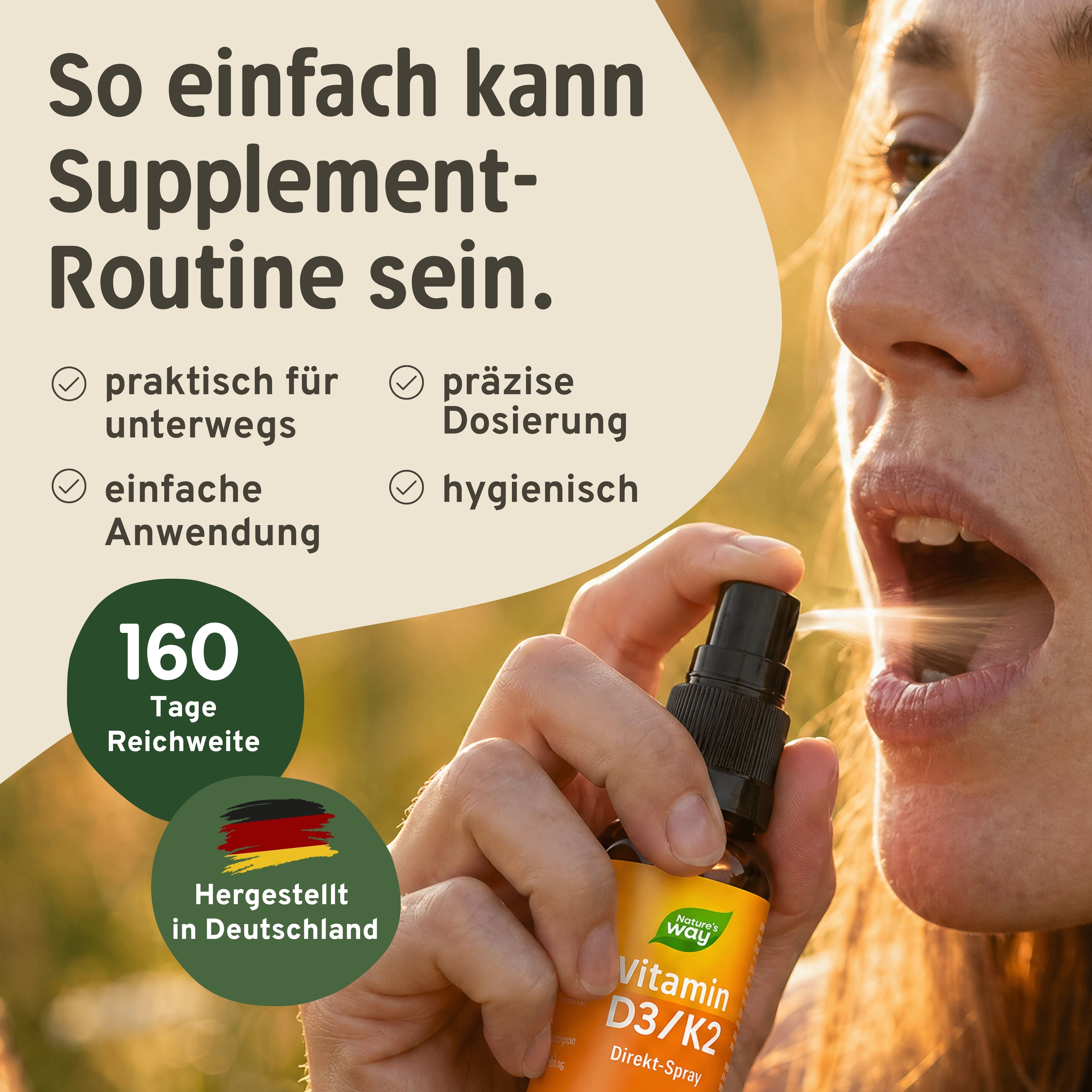Vitamin D3 K2 Nature's Way
