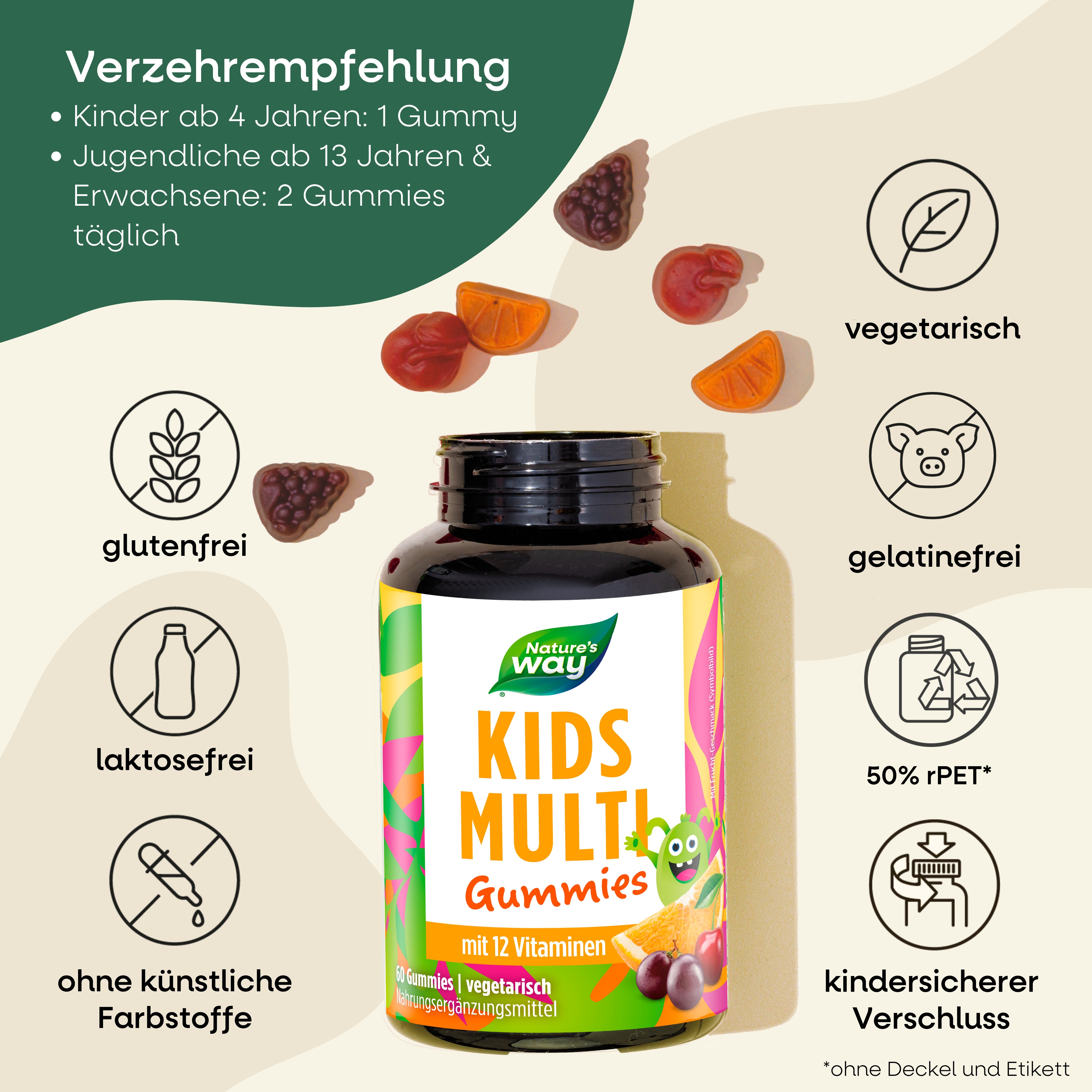 Multivitamin für Kinder Nature's Way