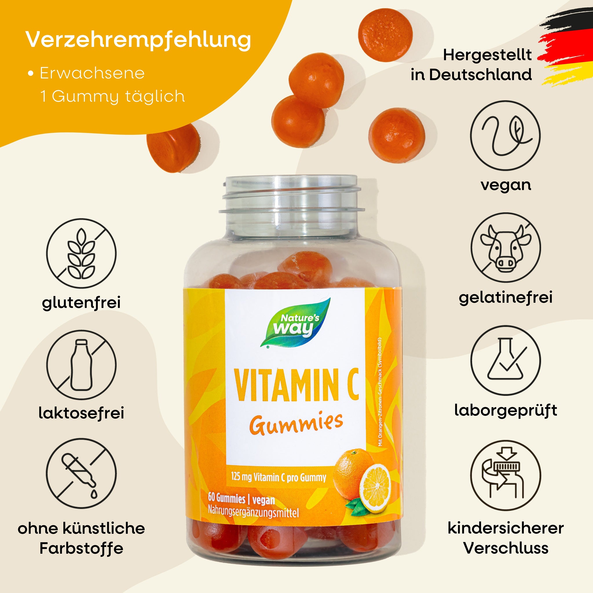 Vitamin C Gummibärchen Nature's Way