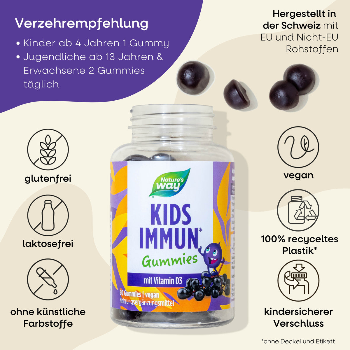 Vitamine für Kinder Immunsystem Nature's Way