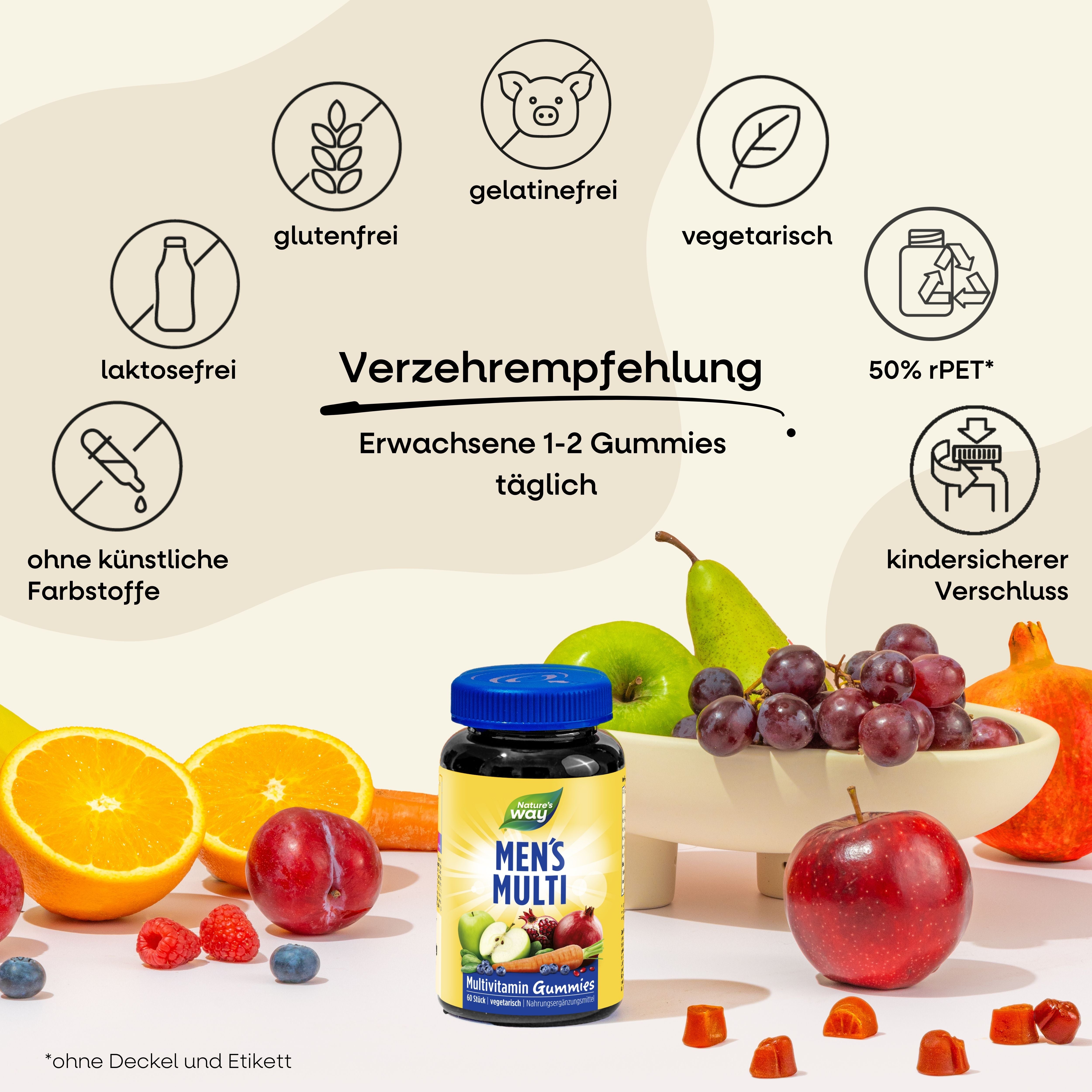Vitamine für Männer Nature's Way