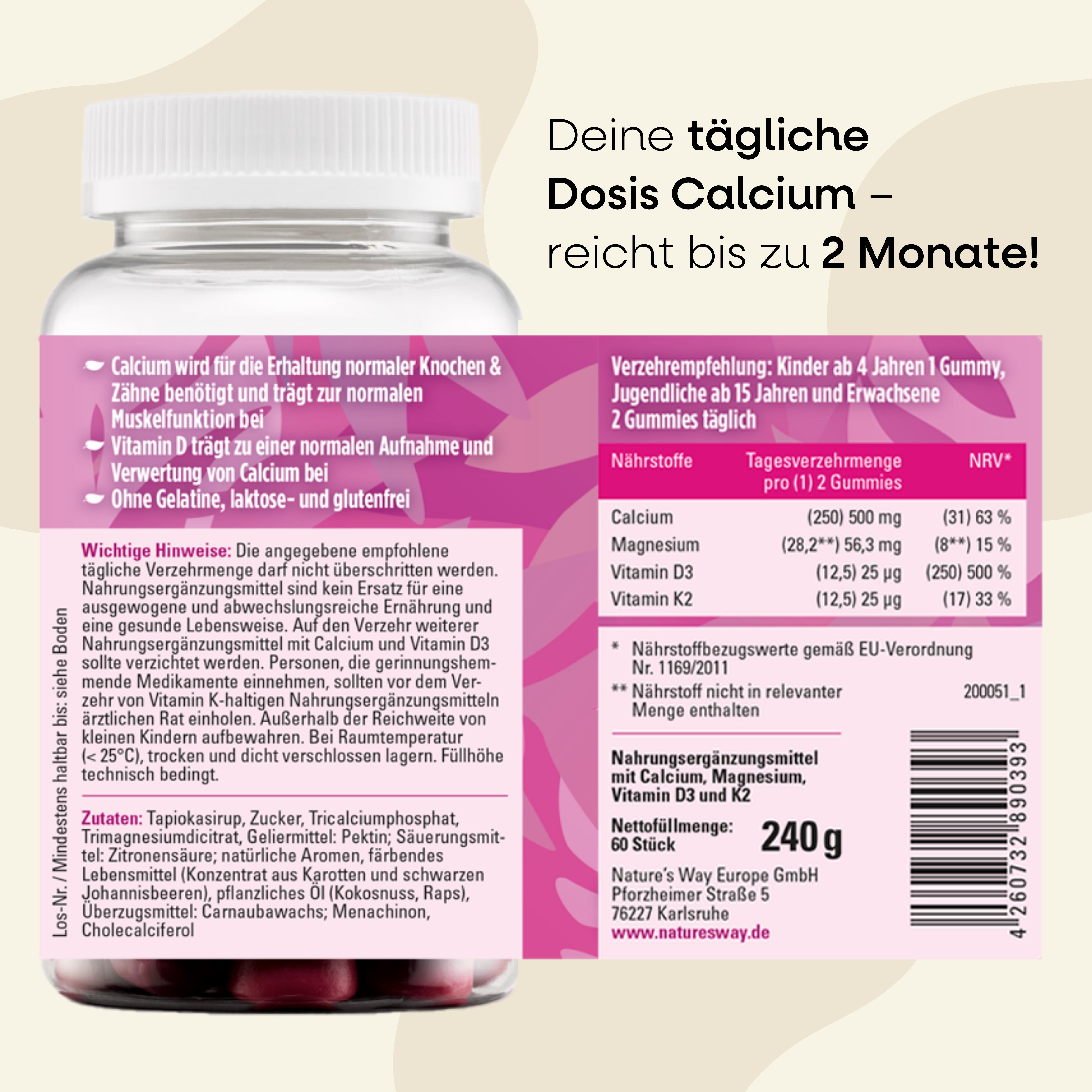 Calcium Gummibärchen Nature's Way