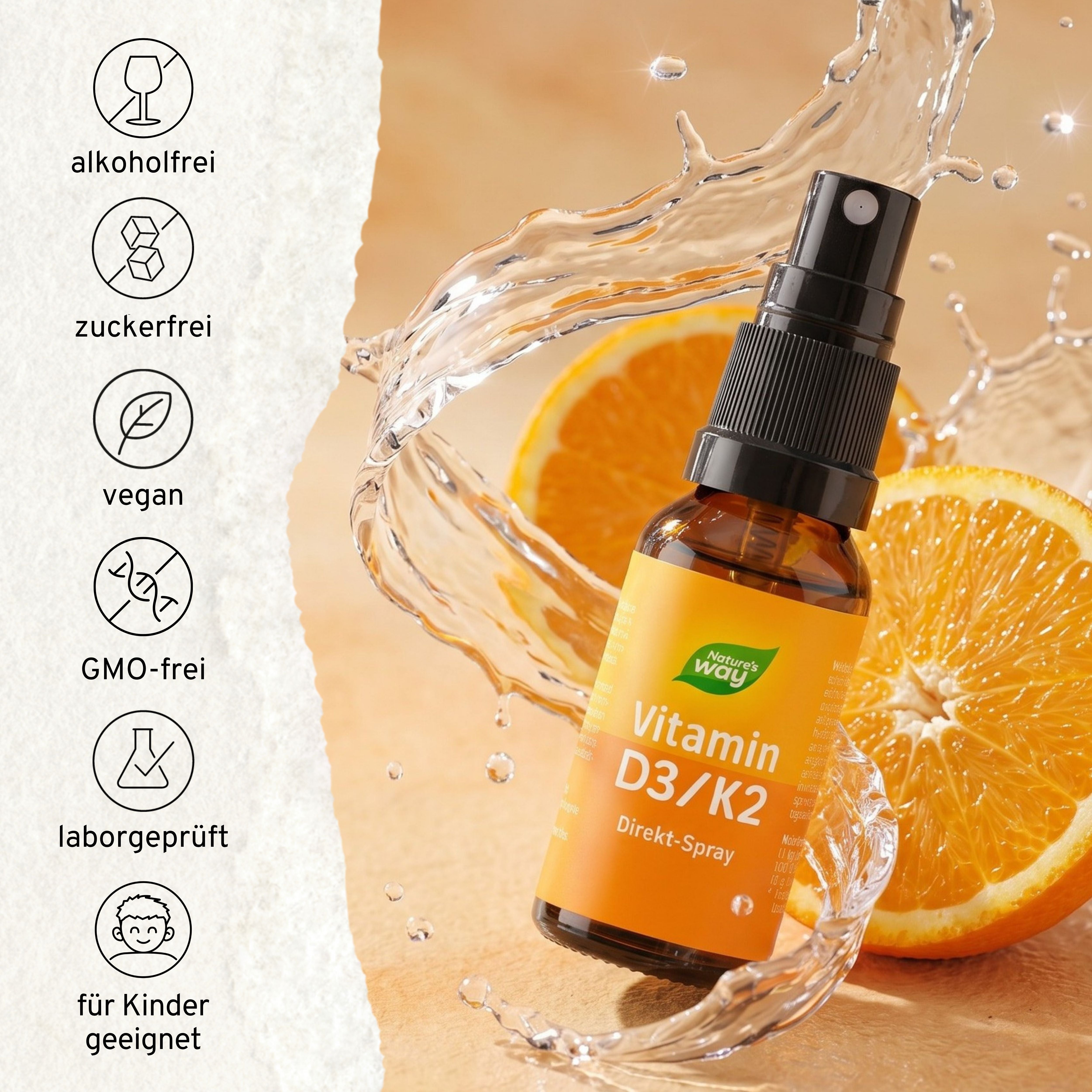 Vitamin D3 K2 Nature's Way