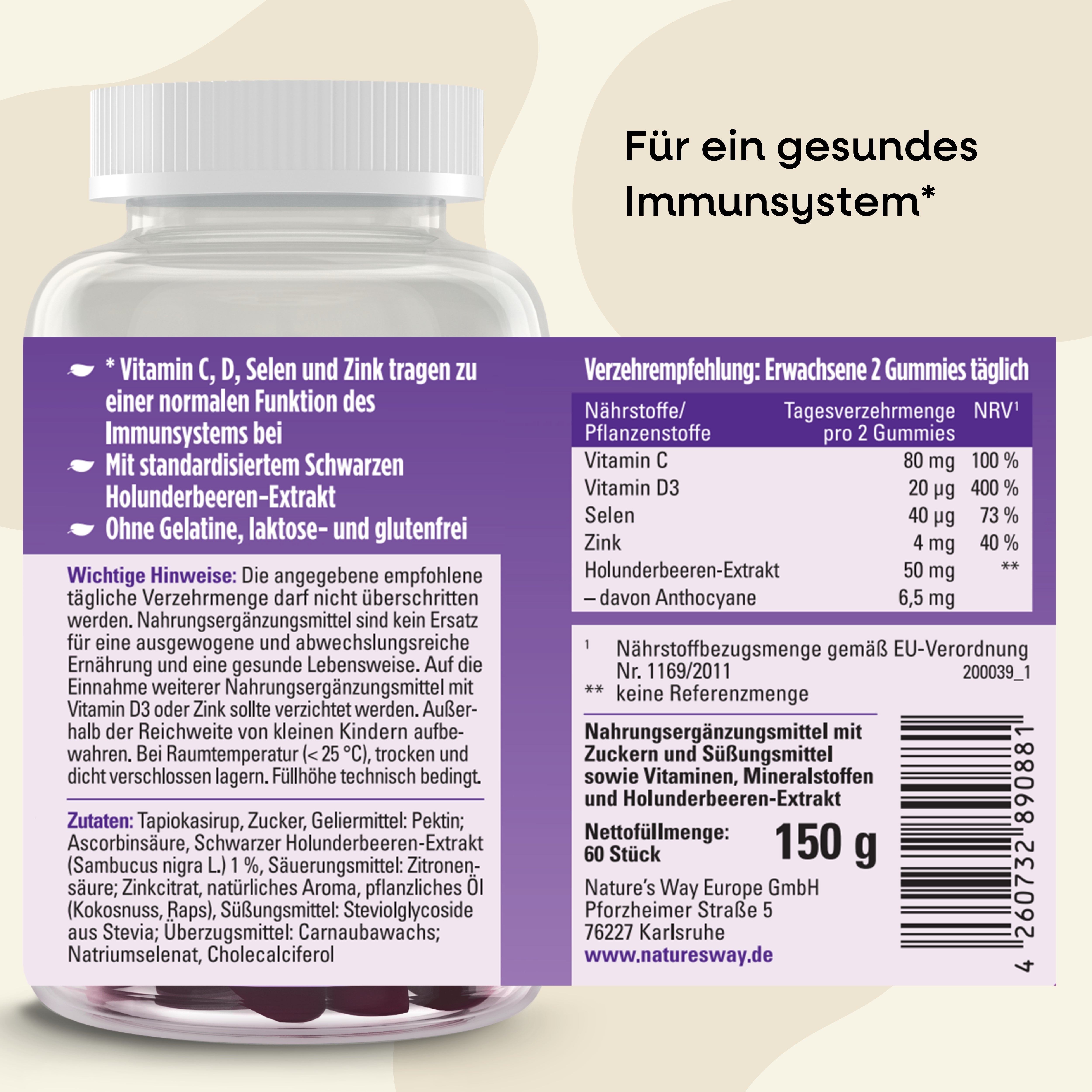 Vitamine für Immunsystem Nature's Way