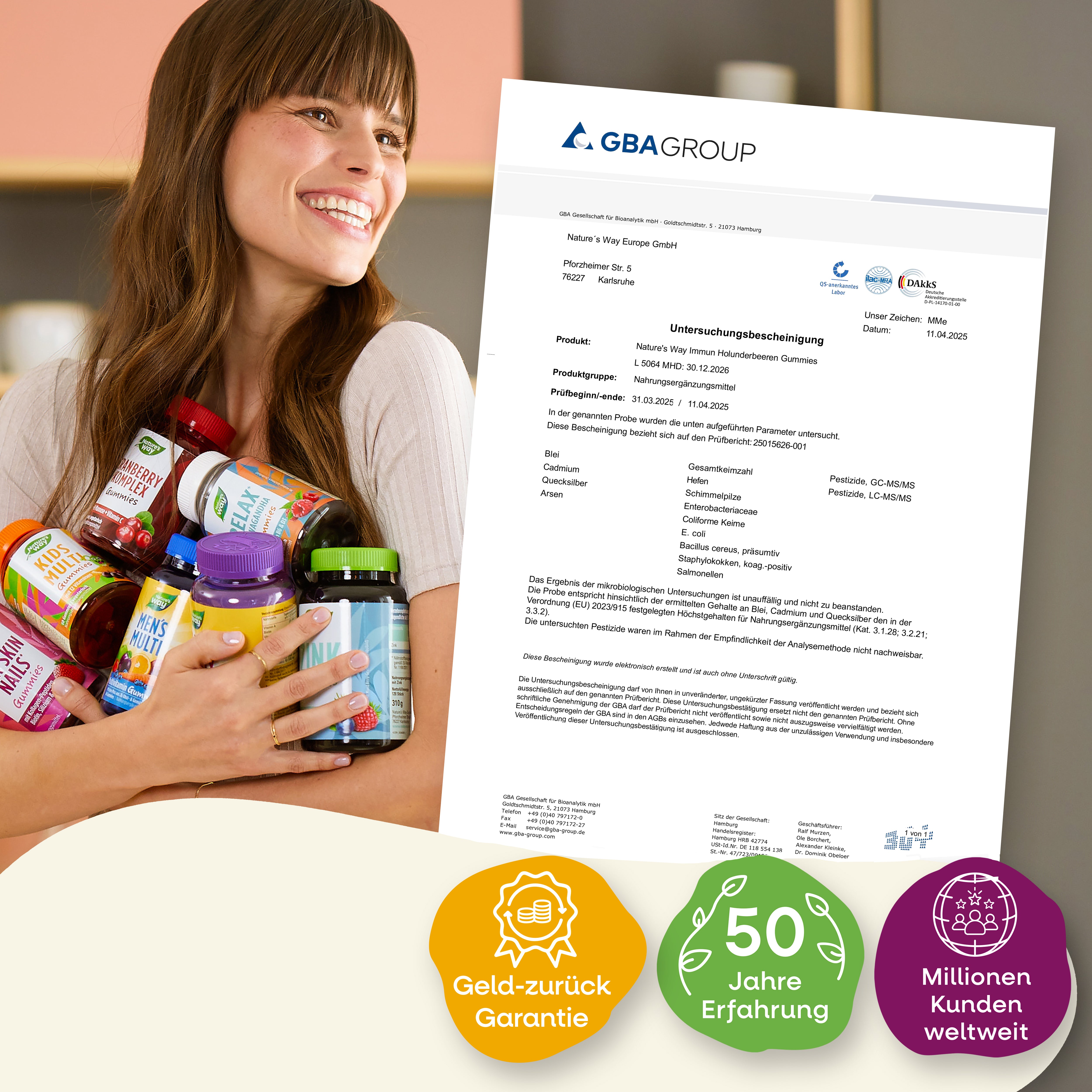 Vitamine für Immunsystem Nature's Way