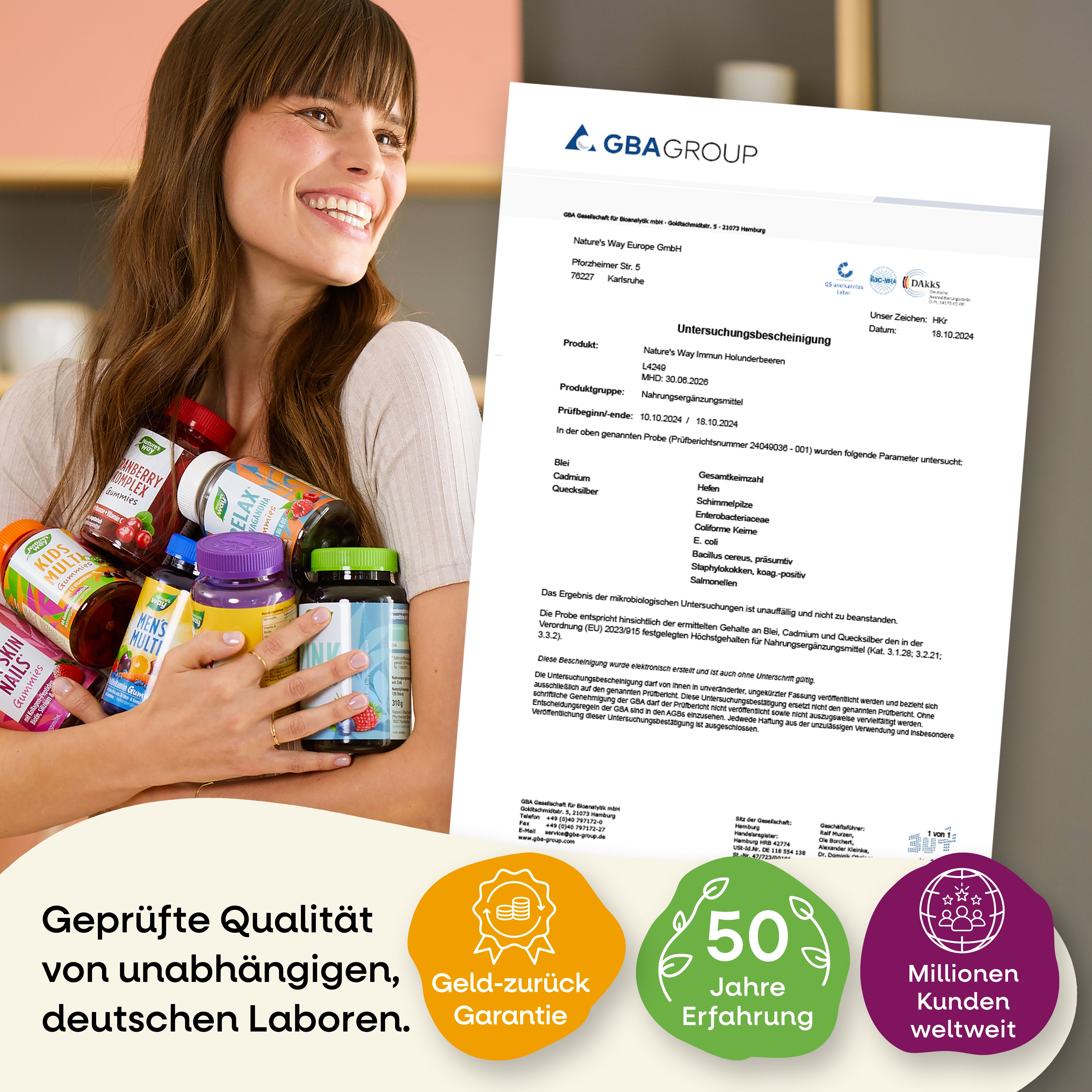 Vitamine für Kinder Immunsystem Nature's Way