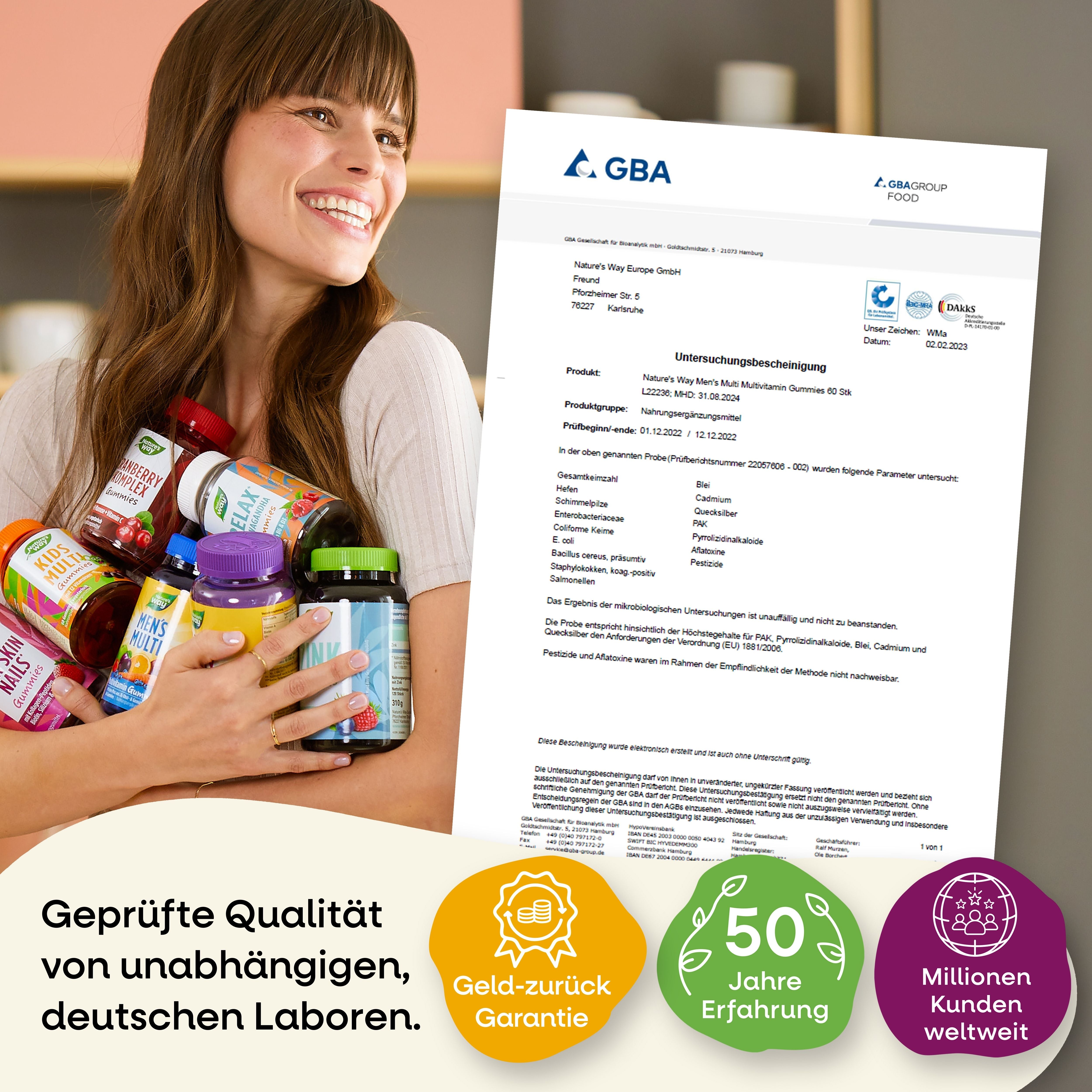 Vitamine für Männer Nature's Way