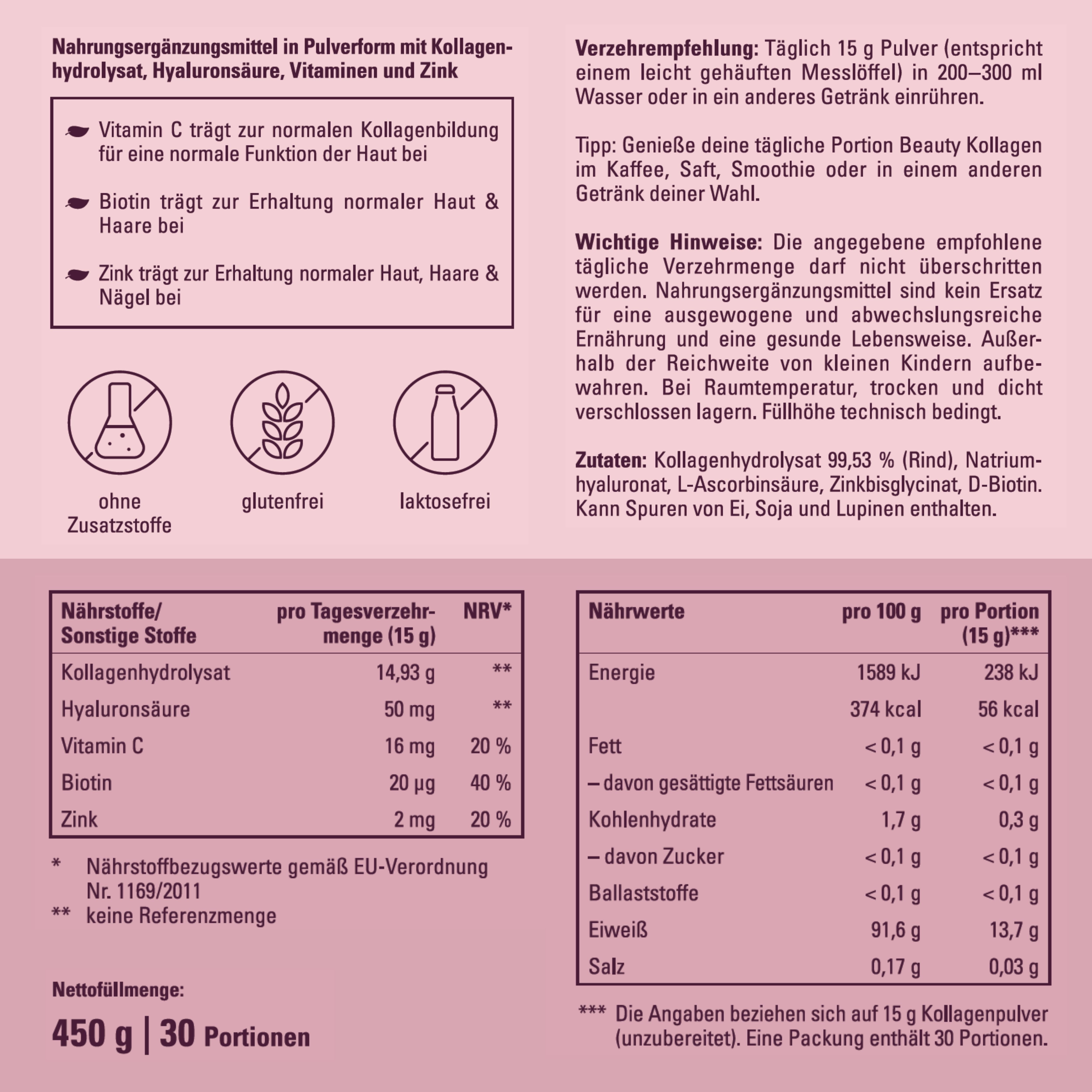 Kollagen Pulver Natures Way