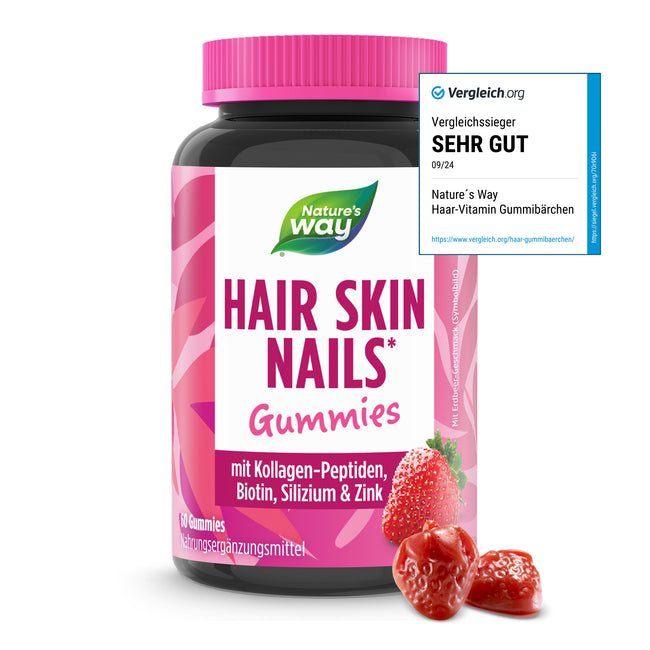 Bild von Hair Skin Nails Gummies - 6 Dosen