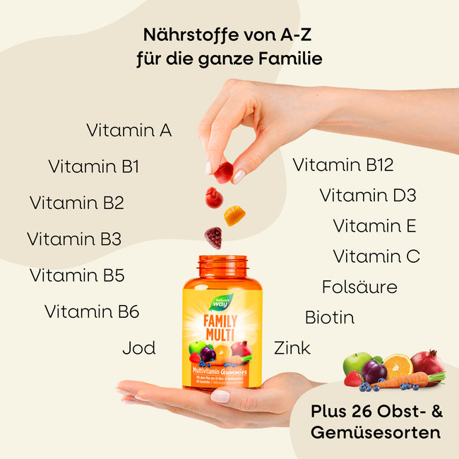 2. Bild von Family Multi Multivitamin Gummies - 6 Dosen