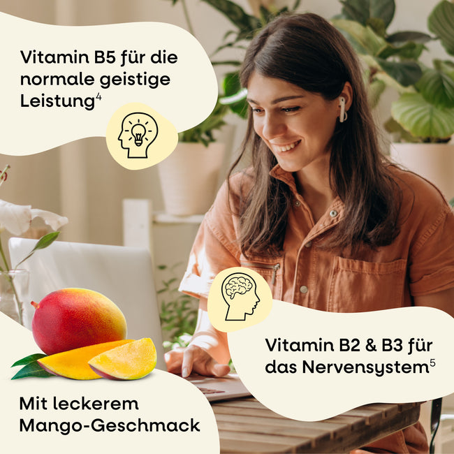 3. Bild von Vitamin B Komplex Multivitamin Gummies - 6 Dosen