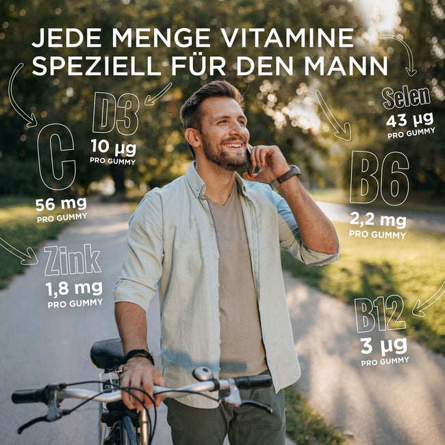 3. Bild von Men’s Multi Multivitamin Gummies - 3 Dosen