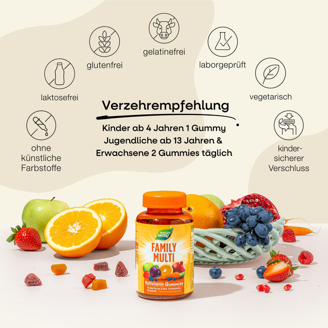 4. Bild von Family Multi Multivitamin Gummies - 6 Dosen