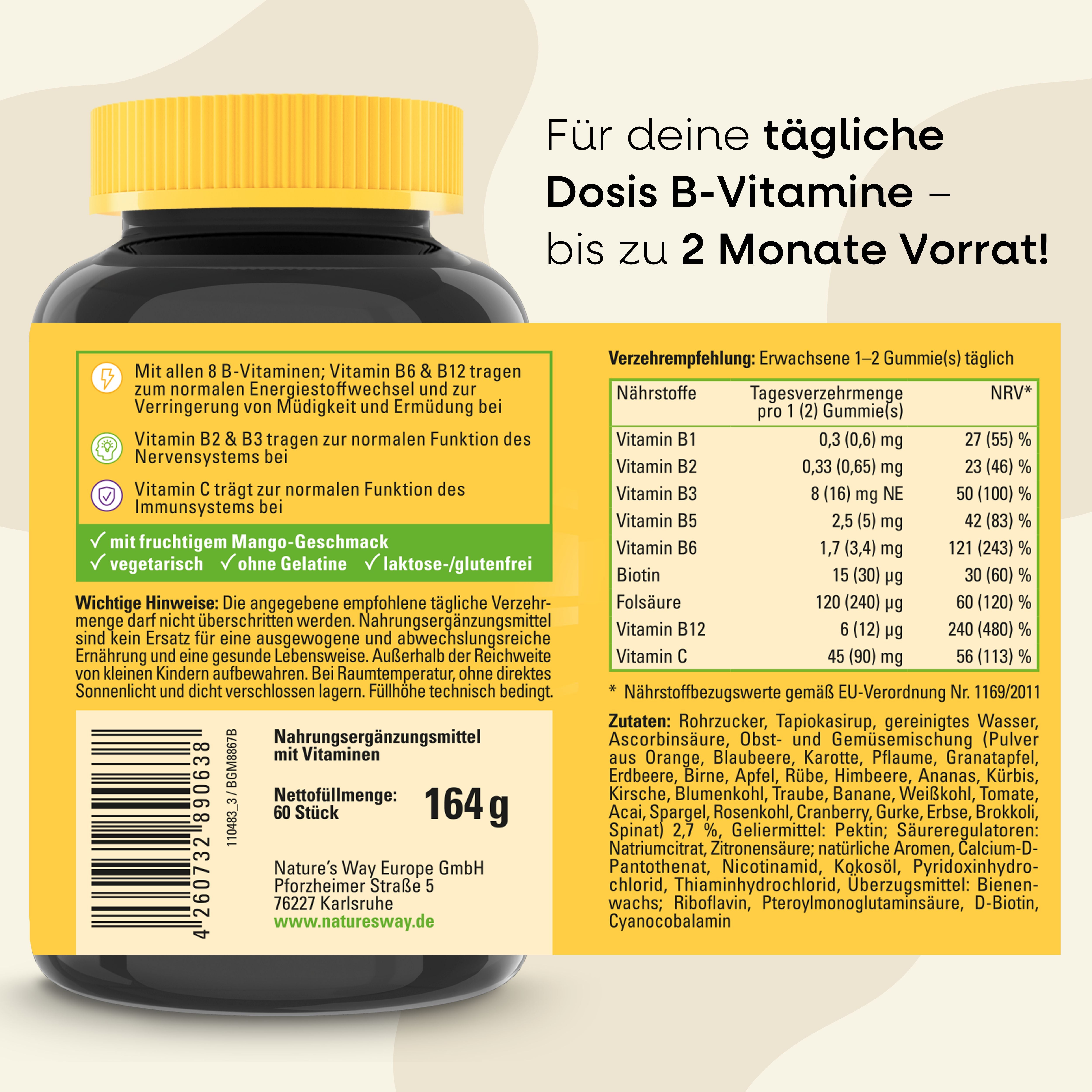 Vitamin B Komplex Nature's Way