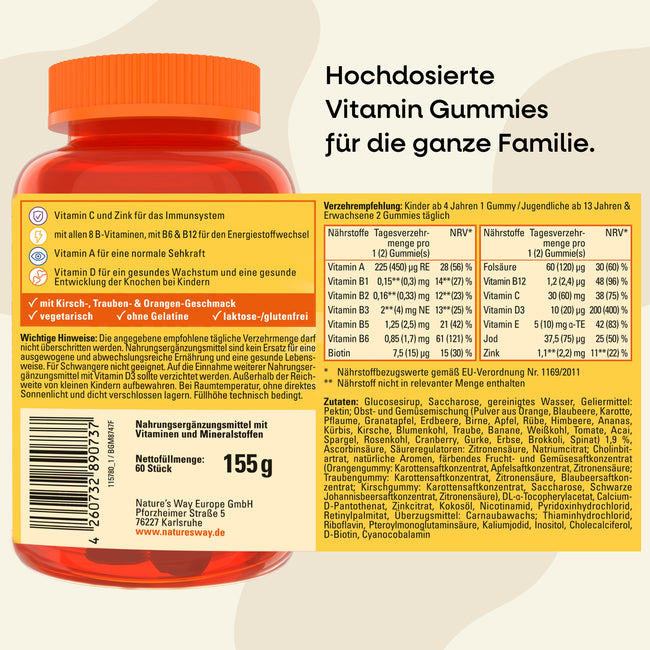 5. Bild von Family Multi Multivitamin Gummies - 6 Dosen