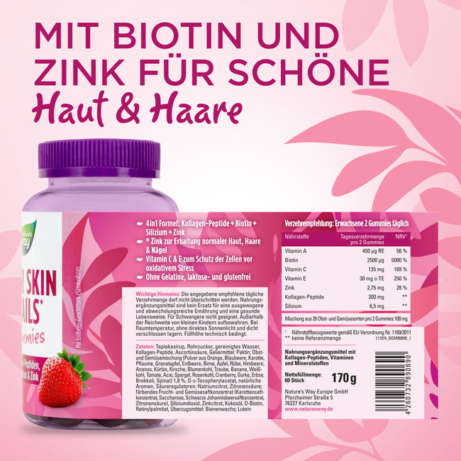 6. Bild von Hair Skin Nails Gummies - 3 Dosen