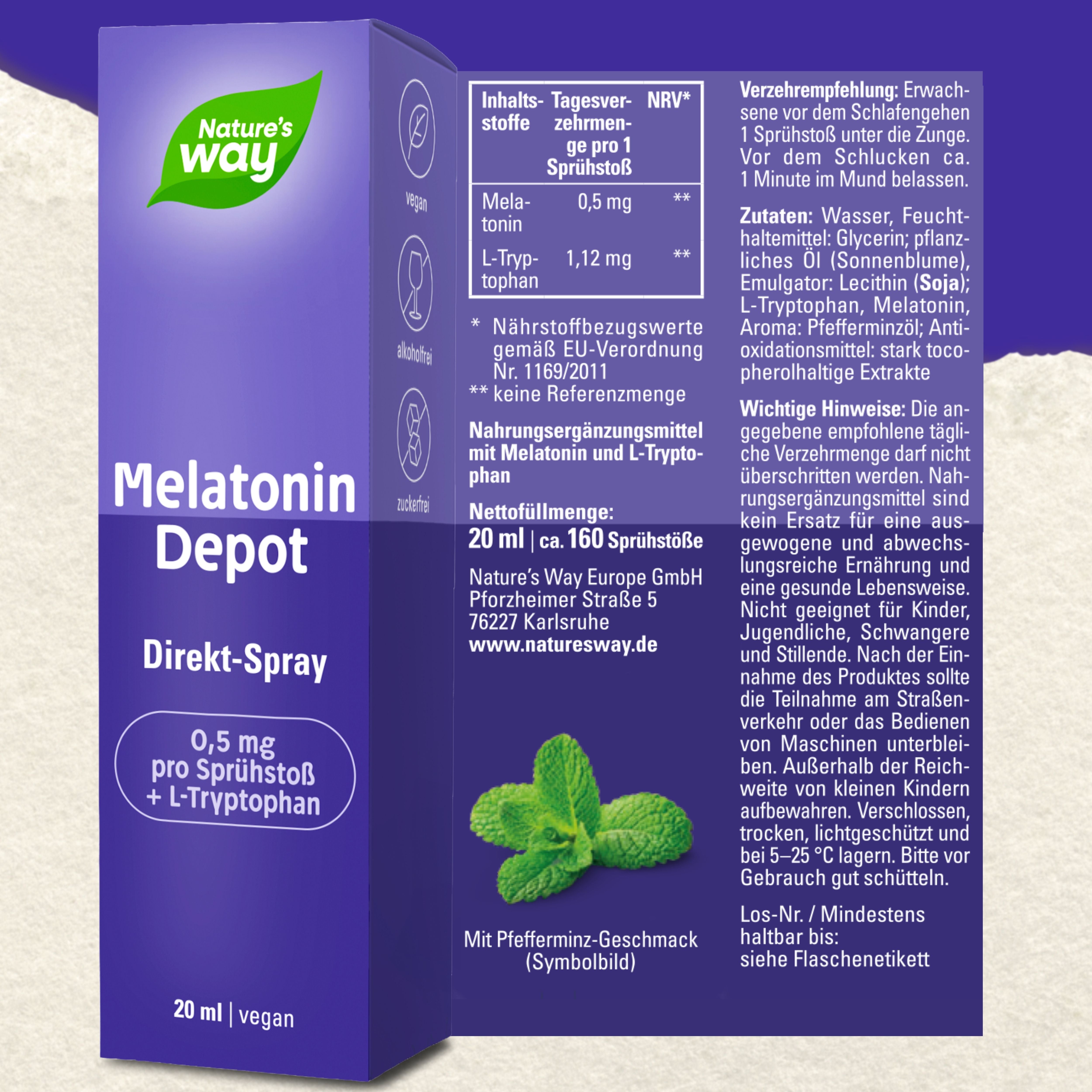 Melatonin Spray Nature's Way