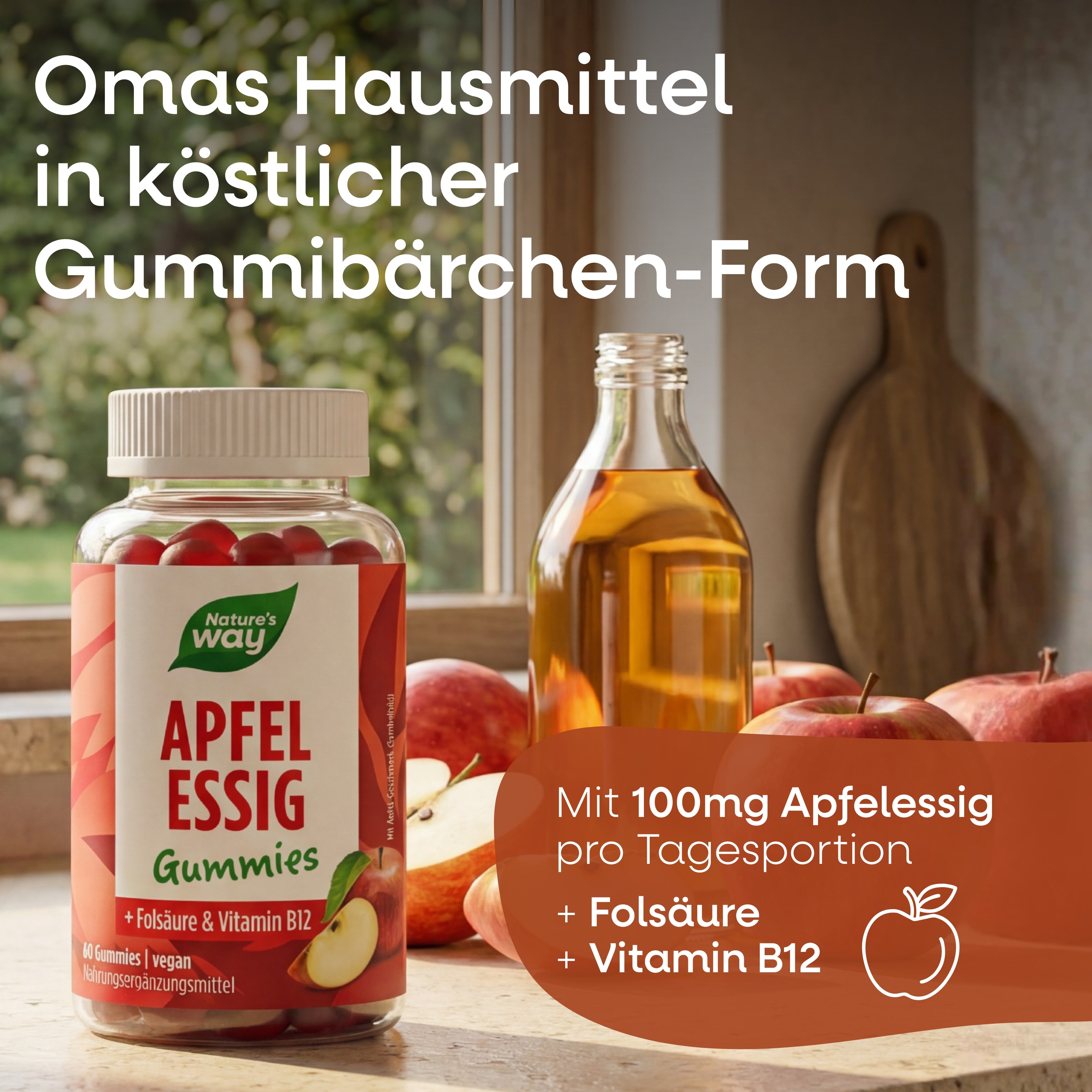 Apfelessig Gummies Nature's Way