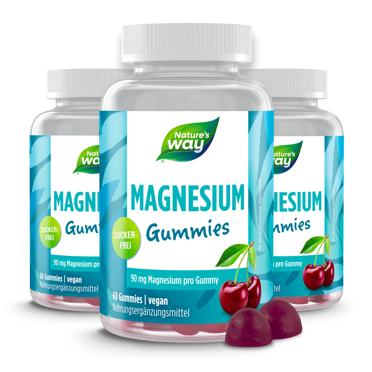 Magnesium Gummibärchen zuckerfrei Nature's Way