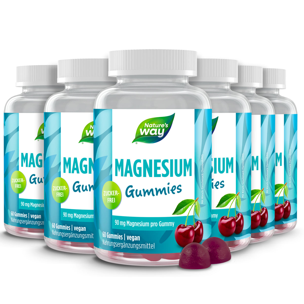 Magnesium Gummibärchen zuckerfrei Nature's Way